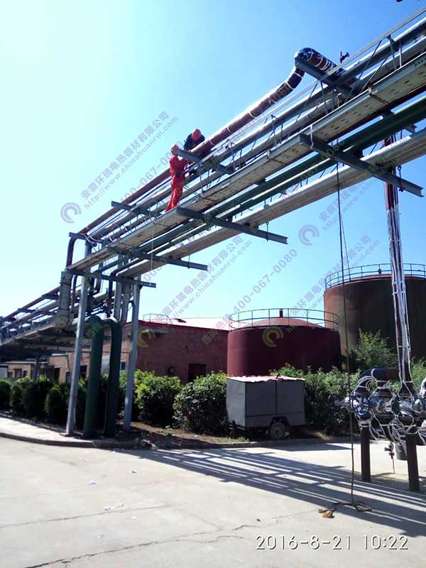 大慶煉化聚合物二廠熱風(fēng)爐改造工藝瓦斯外網(wǎng)項(xiàng)目管道電伴熱保溫2 大慶煉化聚合物二廠熱風(fēng)爐改造工藝瓦斯外網(wǎng)項(xiàng)目管道電伴熱保溫2