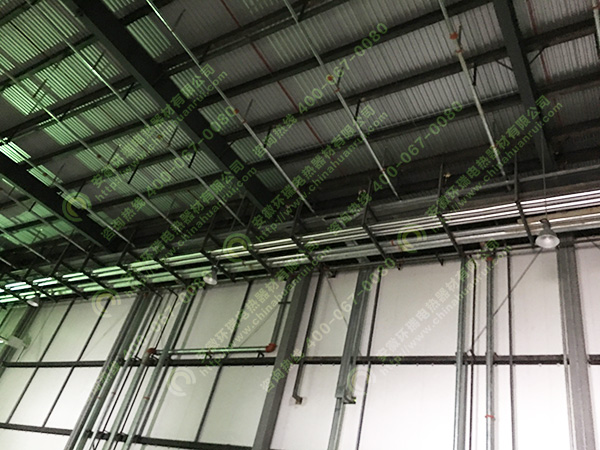 瑞泰冷鏈冷庫(kù)消防、噴淋管道電伴熱保溫1